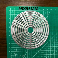 circle metal cutting dies new arrival 2021 stencils for decoration metal die cutters for scrapbooking arts