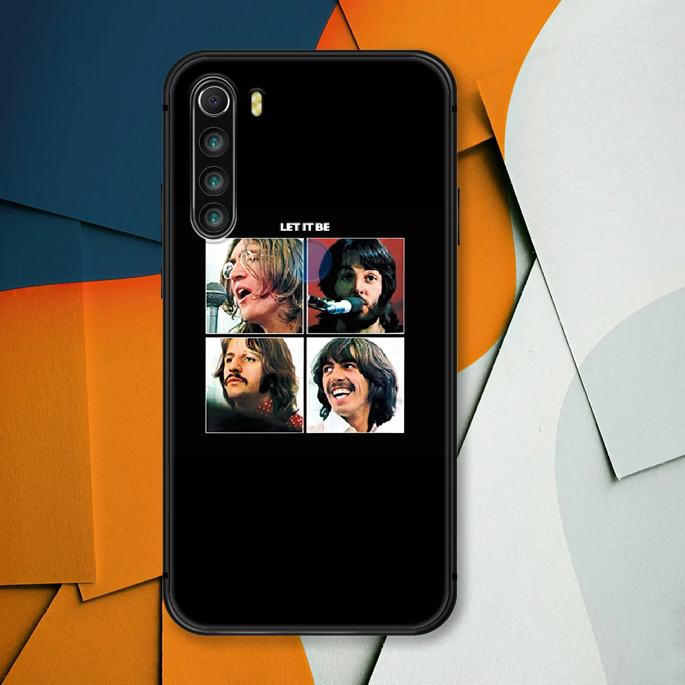 

The Beatle Rock and Roll Band Phone Case For Xiaomi Redmi Note 7 8 8T 9 9S 4X 7 7A 9A K30 Pro Ultra black Cell Luxury Etui