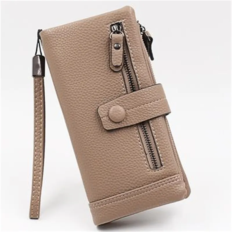 

Women Long Wallet Many Departments Female Wallets Clutch Lady Purse Zipper Phone Pocket Card Holder Ladies Carteras