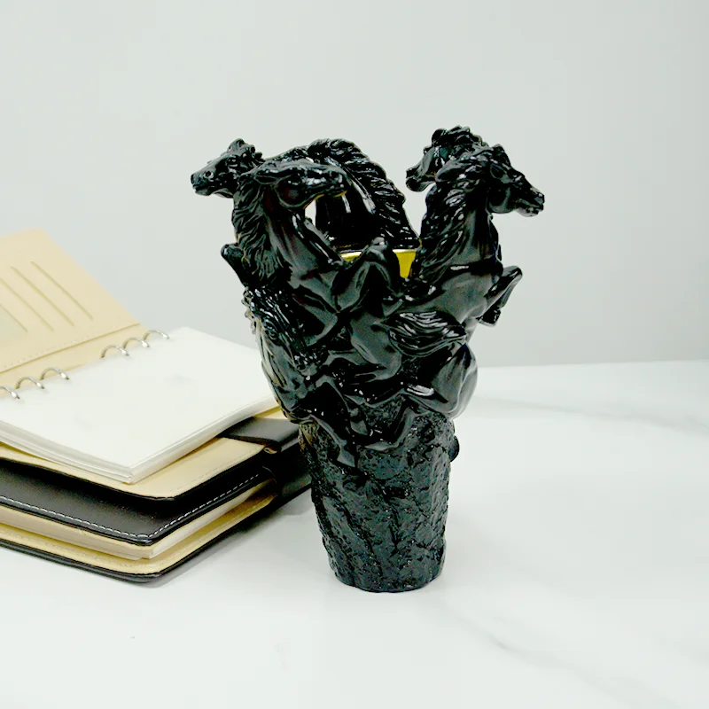 Восточные высококачественные розы Дизайнерская ваза искусственный цвет