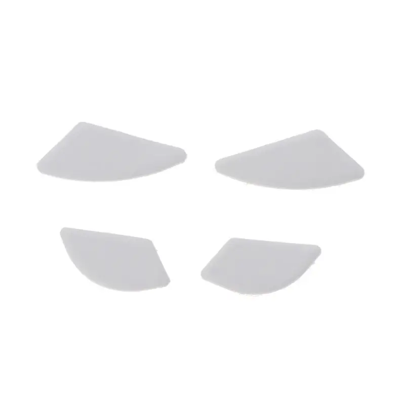 Una pieza de plástico blanca con un agujero en el medio