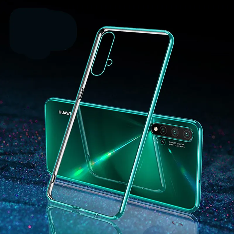 Мягкий чехол с золотым покрытием для Xiaomi Redmi Note 8 PRO 7A 6A 7 mi 9 CC9E K20 прозрачный из ТПУ