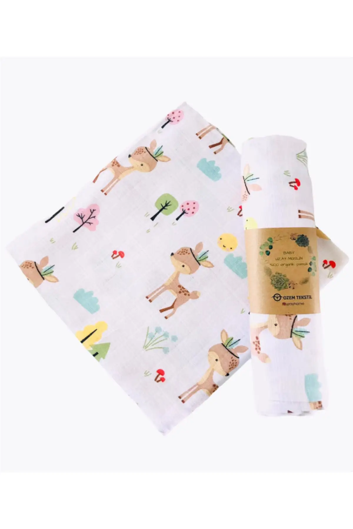 

Hot New Baby Blanket Newborn Soft Organic Cotton Baby Bibs Muslin Swaddle Wrap Towel Large Diapers for Newborns 110x110 2pcs