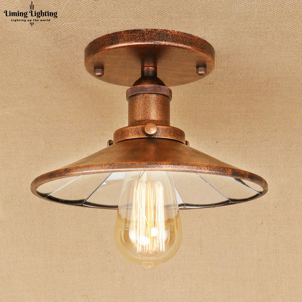 Лофт винтажные потолочные светильники Lamparas De Techo Lustre Luminaria Abajur комнатная потолочная лампа освещение Промышленное освещение для гостиной