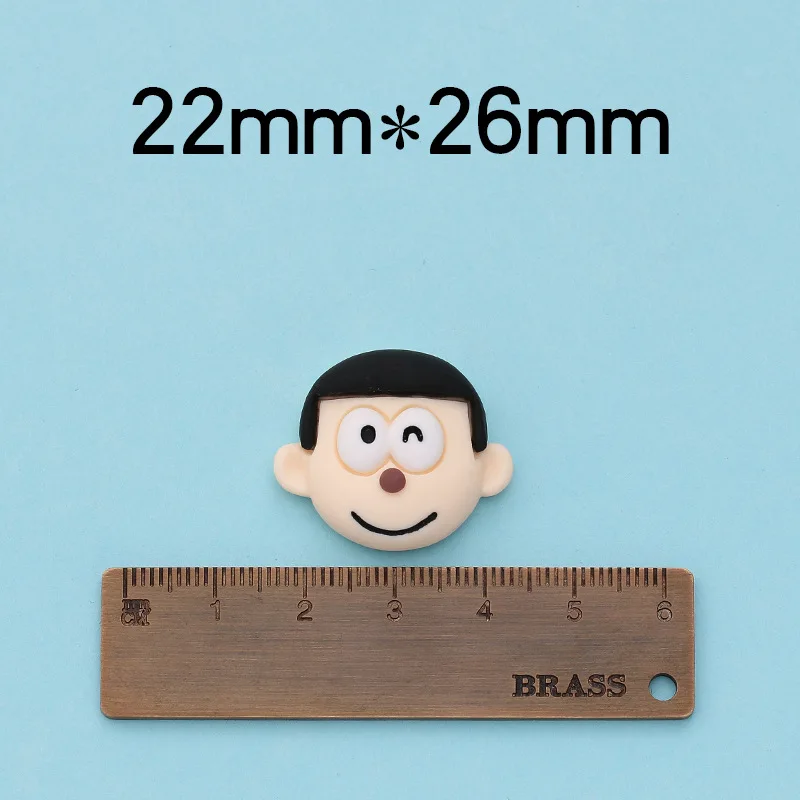 10 шт./лот кавайные Мультяшные плоские смолы персонажей с плоской задней стороной