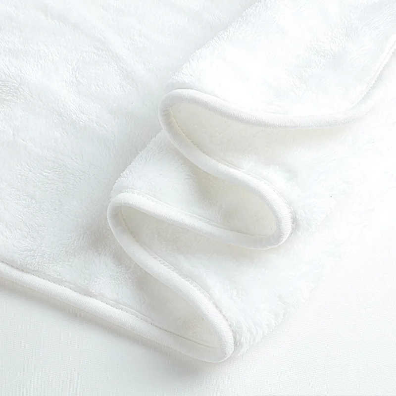 Одеяло для новорожденных с рисунком медведя кролика мягкое детское бархатное