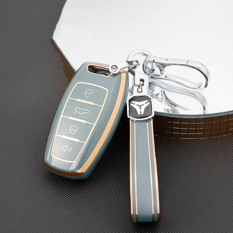 Новинка ТПУ чехол для автомобильного ключа Great Wall Haval/Hover H6 H7 H4 H9 F5 F7 H2S держатель