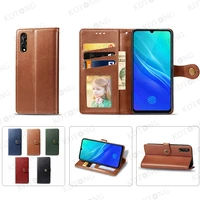 waterproof round buckle leather case for vivo iqoo neo s1 u3 y19 y5s y7s plain simple fashion hotsale retro leather phone cases
