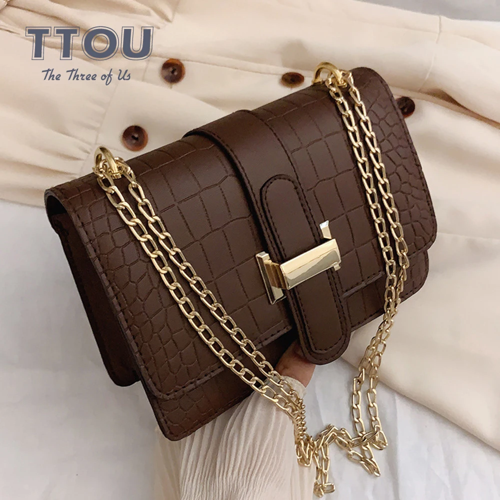 

Женская сумка-тоут с крокодиловым узором, Повседневная сумка из качественной кожи, 2022