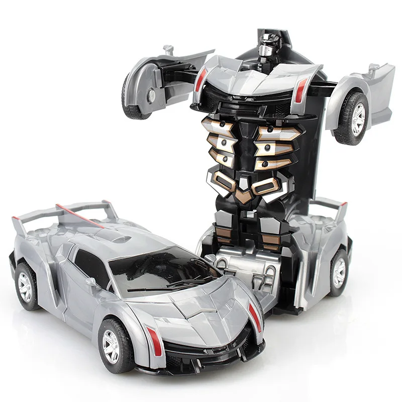 

Collision One-key Deformation Car Toys Automatic Transform Robot Plastic Model Car Funny Diecasts Toy Boys Amazing Gifts Kid Toy