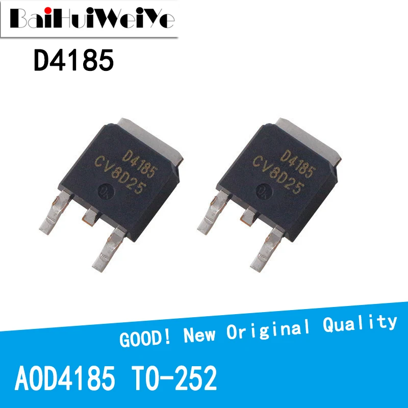 

10PCS/LOT AOD4185 D4185 4185 40A 40V TO-252 TO252 MOS FET New and Original IC Chipset
