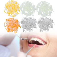 100pc disposable 3size plastic dental endo irrigation bendable needle tip endclosed side hole syringe clean oral treatment care