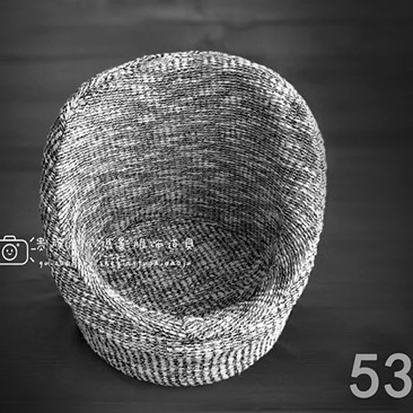newborn photography prop 100 days baby small sofa ceative comfortable baby sofa for photography shooting studio baby posing - Цвет: Золотой