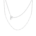 Женское ожерелье из серебра, с бусинами