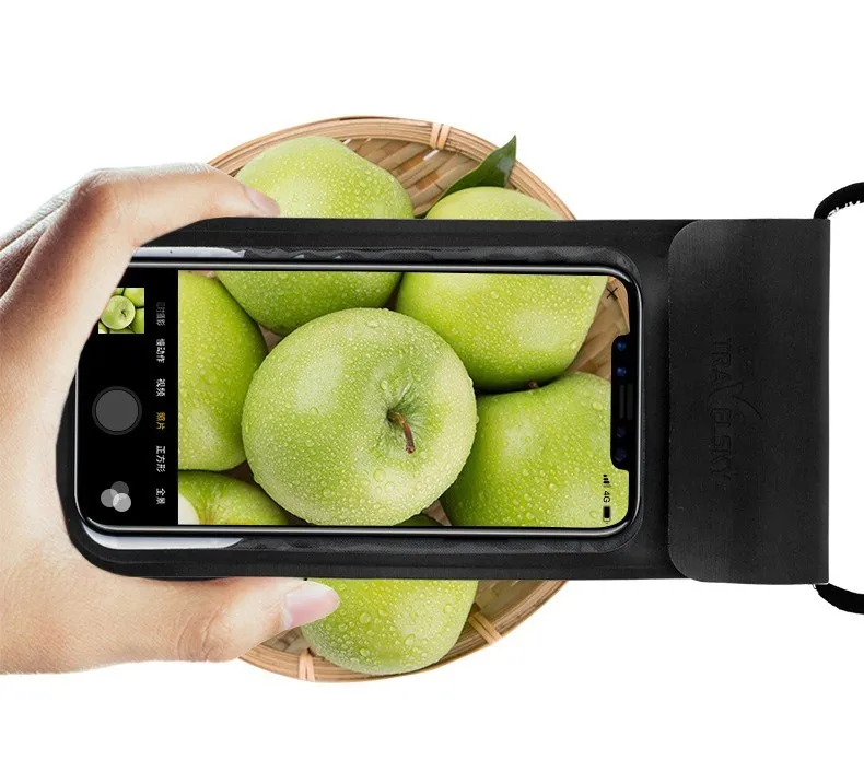 Водонепроницаемый чехол для телефона сотового с сенсорным экраном сухая сумка