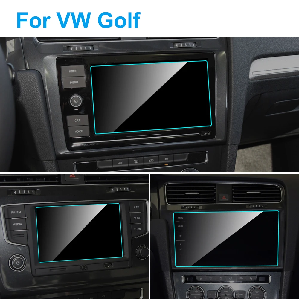 5 9 2 дюймовый автомобильный протектор экрана GPS навигации для Volkswagen VW Golf 7 2016 2018