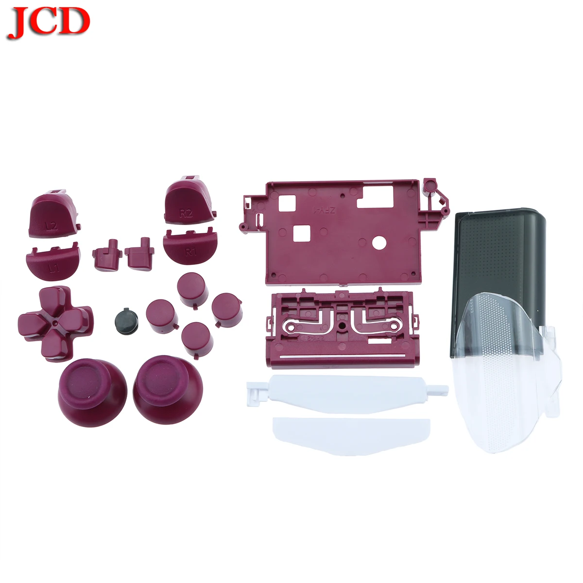 JCD новая Замена Полный корпус и кнопки мод комплект для jds 040 для JDM 040 для playstation 4 Pro контроллер корпус гладкий Чехол