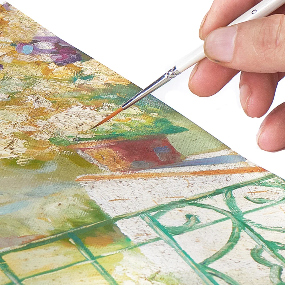 Набор нейлоновых кистей для маникюра 12 шт. | Красота и здоровье