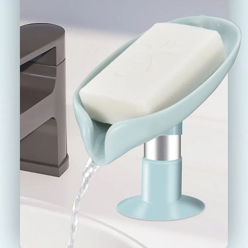 Подставка для мыла в форме листьев лотоса быстросъемный лоток бытовые