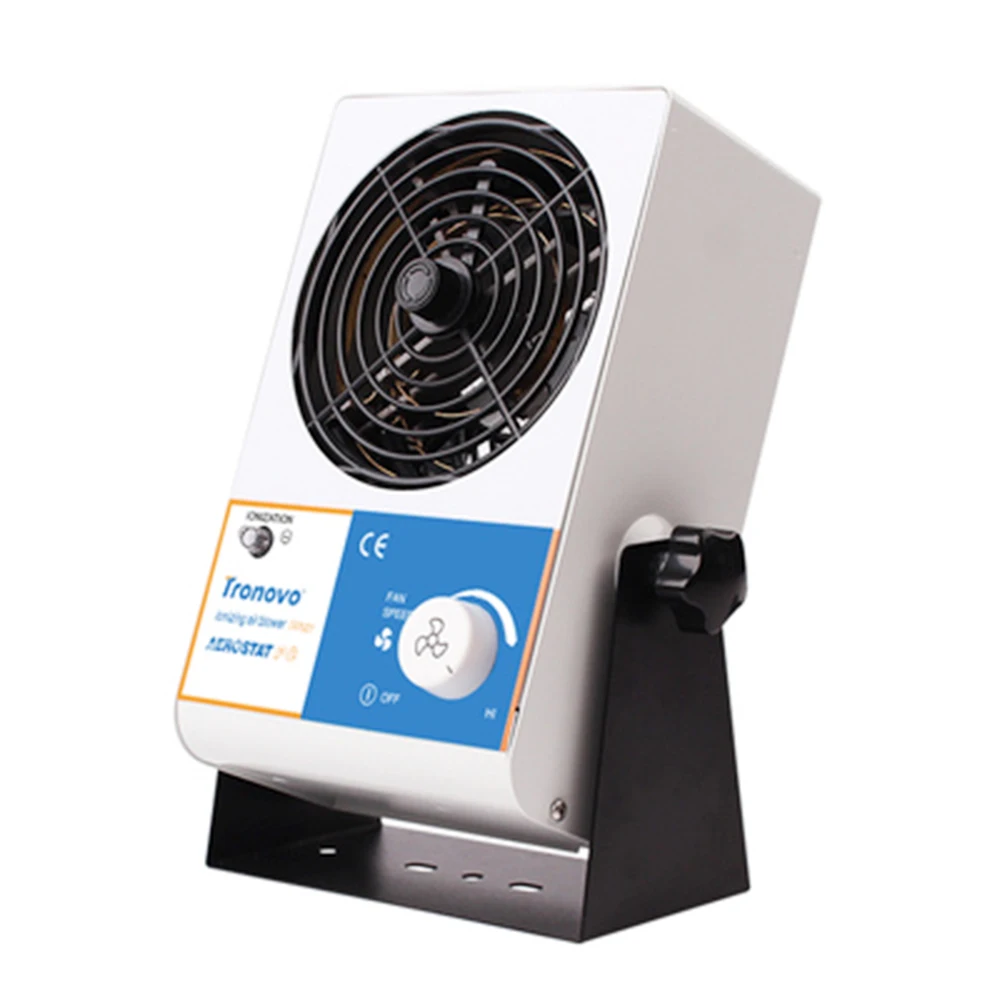 

Desktop Anti-Static Ionizing Air Blower Fan Electrostatic ion Electric Fan 220V AC