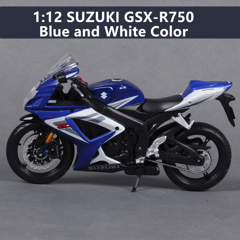 Suzuki GSX-R750 Maisto 1:12 Yamaha 450F моделирование сплав Мотокросс серии авторизованный модель мотоцикла игрушечный автомобиль - Цвет: Suzuki GSX-R750