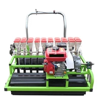 seeding machine agricultural precision planter new small hand push electric automatic multi function adjustable 4 row seeder