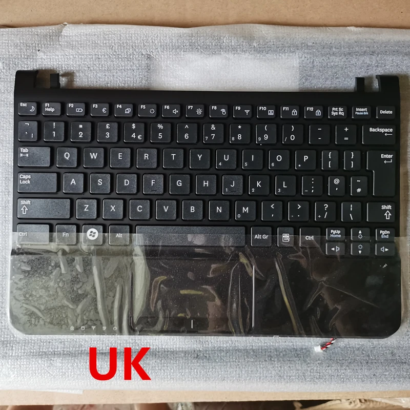 

Thailand/Arabic/UK layout New laptop keyboard with touchpad palmrest for SAMSUNG NC110 ND110 NC210 NC215