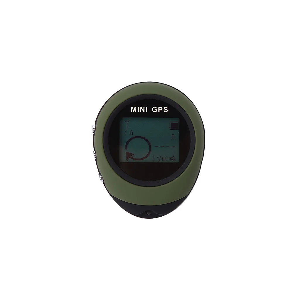 Мини GPS приемник навигация ручной локатор Finder USB Перезаряжаемый с компасом