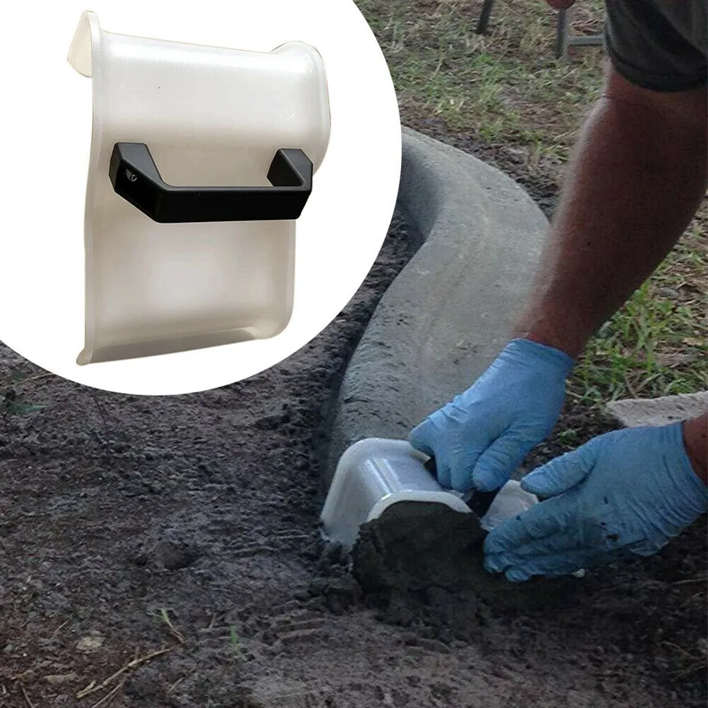 1 шт. бетонный инструмент с пластиковой ручкой для газона патио затирки дороги