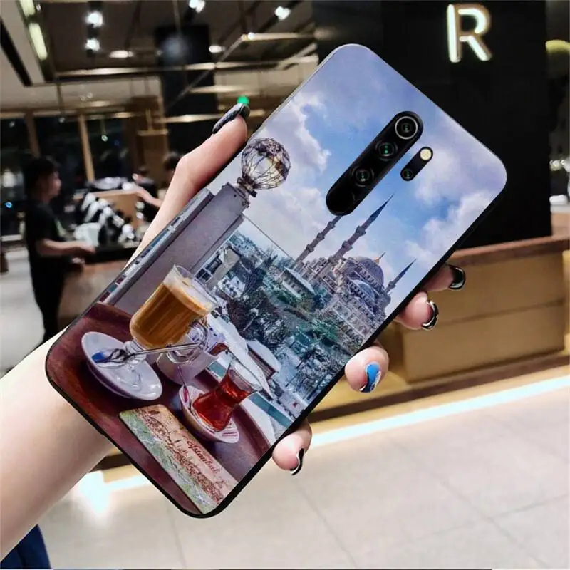 YJZFDYRM Турция Стамбул полный красивый город мягкий чехол для телефона Redmi Note 9 8T 8A 7 6