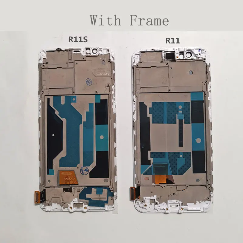 ЖК дисплей для Oppo R11 R11T сенсорный экран дигитайзер LCD Plus сборка Замена черный No/с