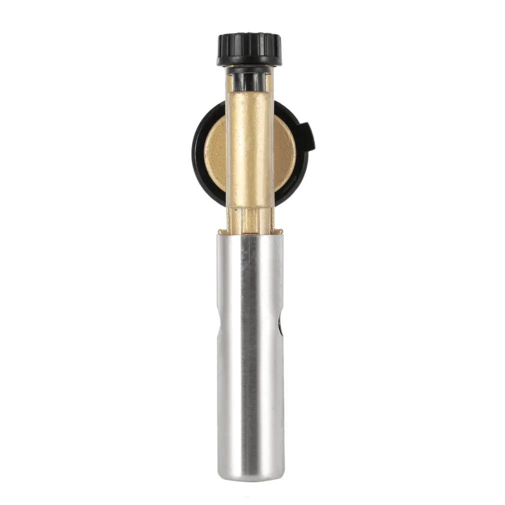 

Copper Flame Gun Gas Burners Gun Maker Torch Lighter Auto Piezo Ignition Flamethrower Gas Torch For Outdoor BBQ Camping Picnic