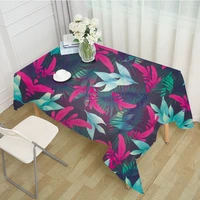 ethnic tablecloth cotton and linen table cover multi functional table cloth with cartoon table cloth rectangular