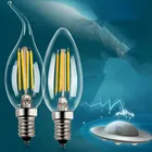 Светодиодная лампочка эдисона E14, 1-10 светодиодный т., 240 В переменного тока, 4 Вт, 8 Вт, 12 Вт