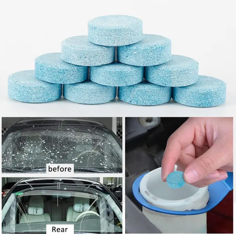 

IN STOCK!! 20 Pcs Multifunctional Effervescent Spray Cleaner-Glass Cleaner Concentrated Window Cleaning Car Accessories TSLM1