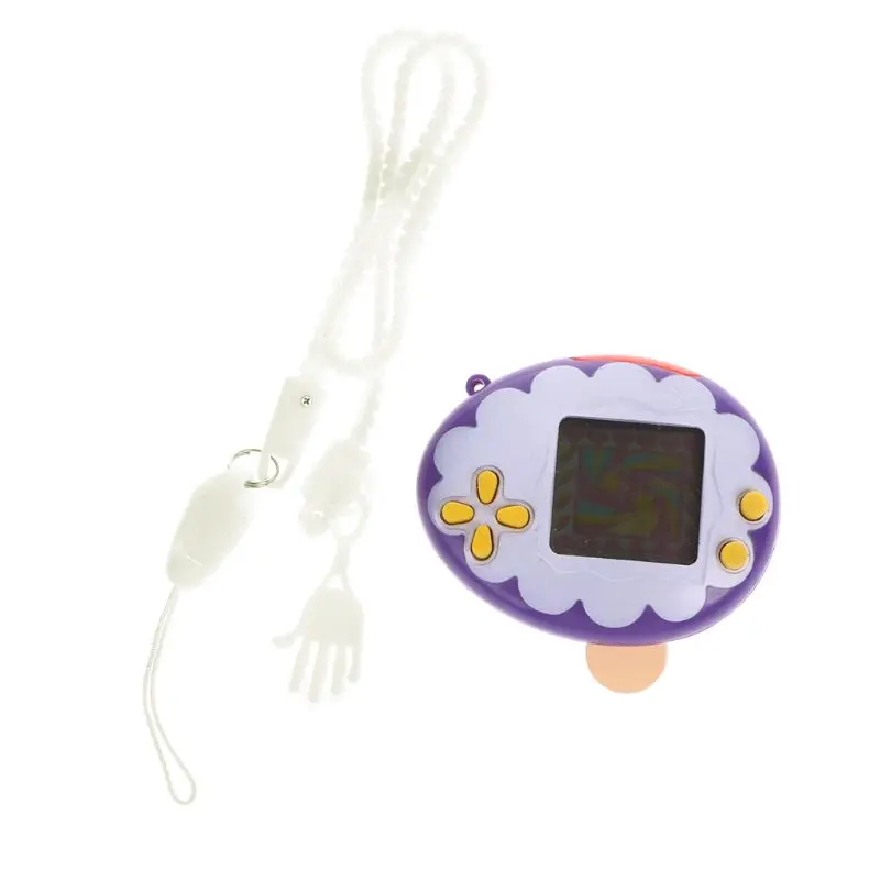 

Virtual LCD Digital Pet Handheld Electronic Game Machine Lanyard For Children