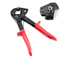 hs 325a 240mm hand ratchet cable cutter plier ratchet wire cutter plier hand tool hand plier for big cable red
