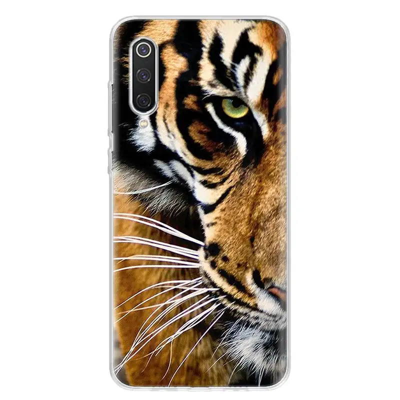 Ferocious Tiger Animal Cover Phone Case For Xiaomi Redmi Note 10 Pro Max 10S 9 9S 9T 8 8T 11T 11S 11 5G 11E 7 6 5 4X Coque | Мобильные