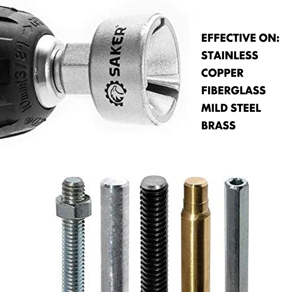 Сверло Saker инструмент для снятия фаски заусенцев стальные инструменты