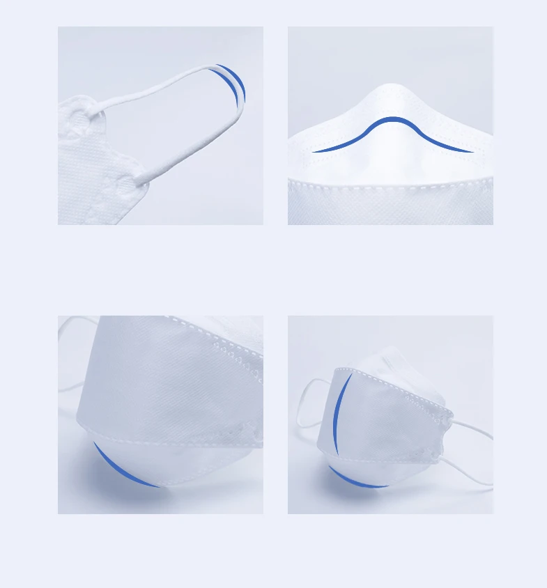 

10/20/50/100pcs Disposable Mouth Mask 4-Layer Non-woven Earhook Face Mask Mascararilla Adult Masks Mondkapjes Mascarilla