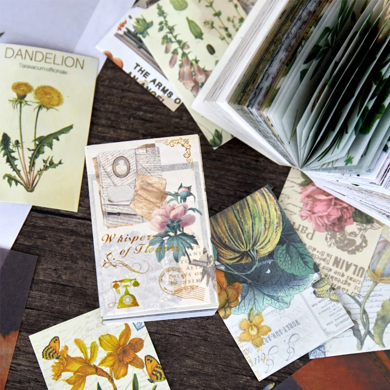 

366 pcs/lot Vintage INS Scrapbooking Material paper Decorative Diary Album Collection Mini Pocketbook DIY art marker supplies