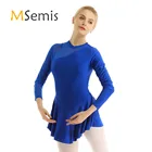 Женское профессиональное лирическое гимнастическое трико, платье для фигурного катания на коньках, современные дизайнерские танцевальные костюмы, платья с открытой спиной и лямкой на шее