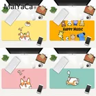 Коврик для мыши MaiYaCa Cute Corgi Animal, игровые коврики для геймеров, игровой коврик для мыши, большой коврик Deak для overwatchcs goworld of warcraft