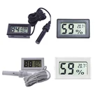 Температурный измеритель, термометр, гигрометр с температурным датчиком, измерителем влажности и ЖК-дисплеем с кабелем