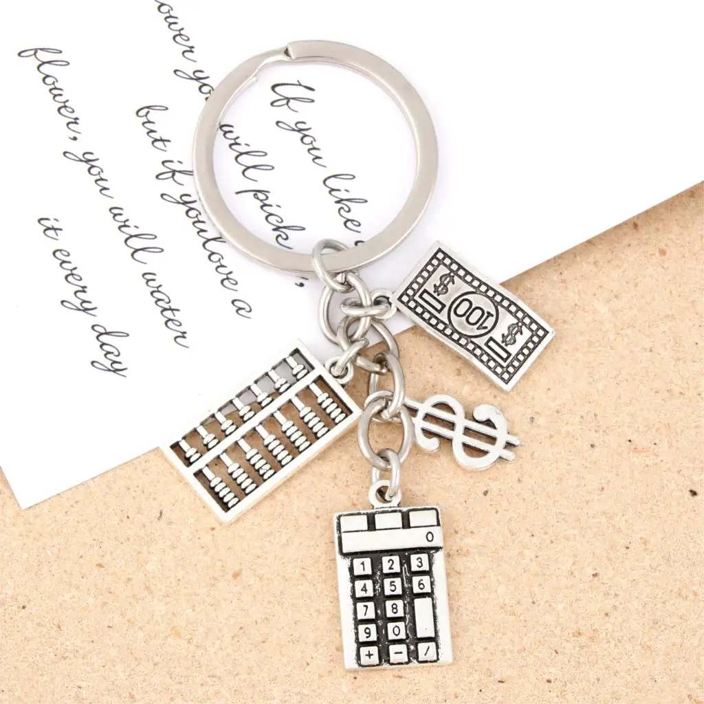 1 шт. калькулятор брелоки 100 долларов банкноты для мужчин кошелек Подарочные