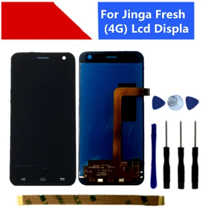 ЖК дисплей David Clulow для Jinga Fresh 4G сенсорный экран инструмент доставки + клей 3m|Экраны