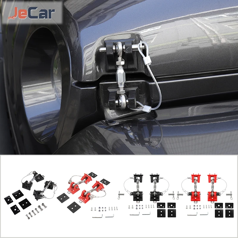 

Car Engine Hood Latch Catch With Key Lock For Jeep Wrangler JL Gladiator JT 2018+ Car Exterior Accessories