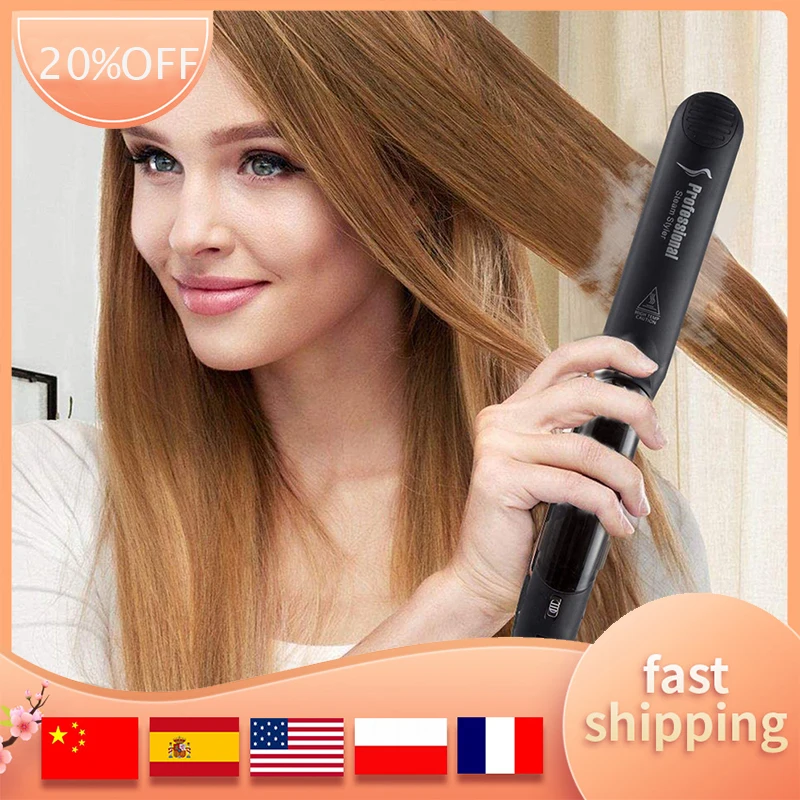 

Hair Straightener Salon Grade Ceramic Flat Iron With Anti Static Technology And Digital Controls Suitable For All Hair Types