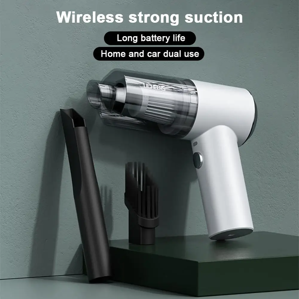 

Mini Wireless Car Vacuum Cleaner Super Strong Suction 3500 Pa Portable Handheld Auto Vacumm Cleaner for office home car