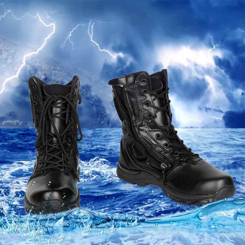 Trekking Camping Hiking Boots Men Professional Outdoor Climbing Hunting Shoes Mens Waterproof Military Tactical Boot Man